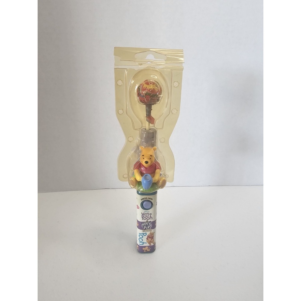 Winnie The Pooh Spin Pop Candy Dispenser Vintage Disney Pooh Toy